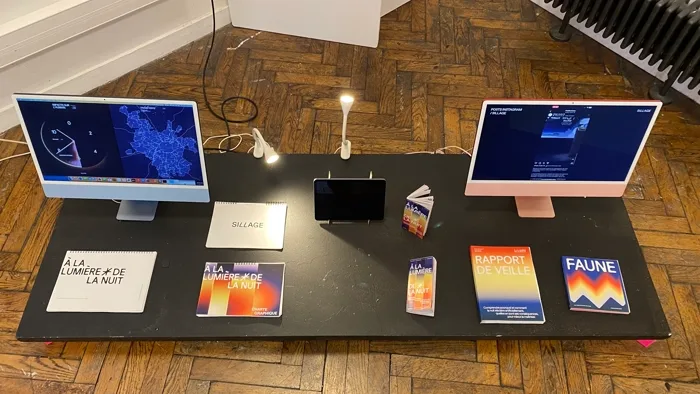Exhibition signage panel